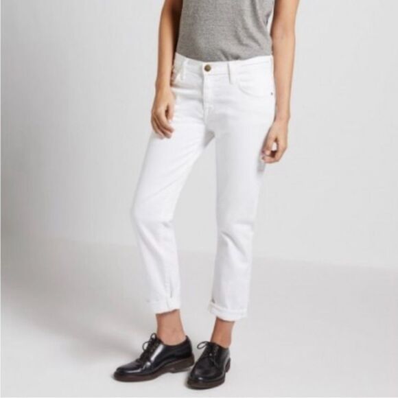 Current/Elliot The Beatnik Sugar White Jeans size 27 EUC - Picture 1 of 7